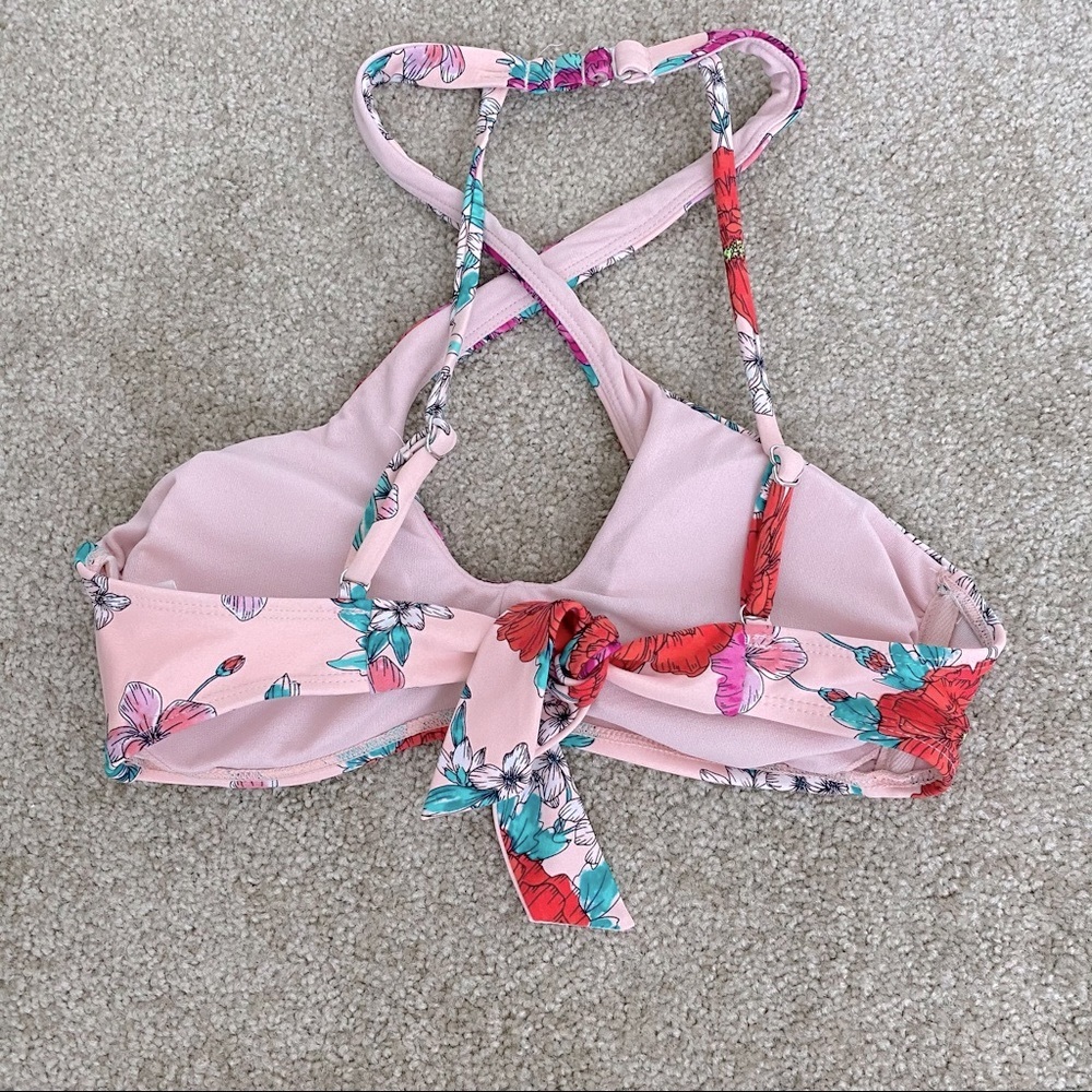 ✖️SOLD✖️ XHILARATION Pink Floral Swimsuit - Picture 6 of 9